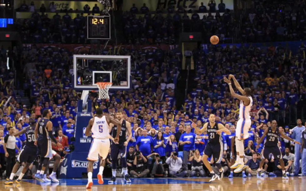 Kevin Durant Hits Game Winning Jumper Against Memphis Grizzlies [VIDEO]