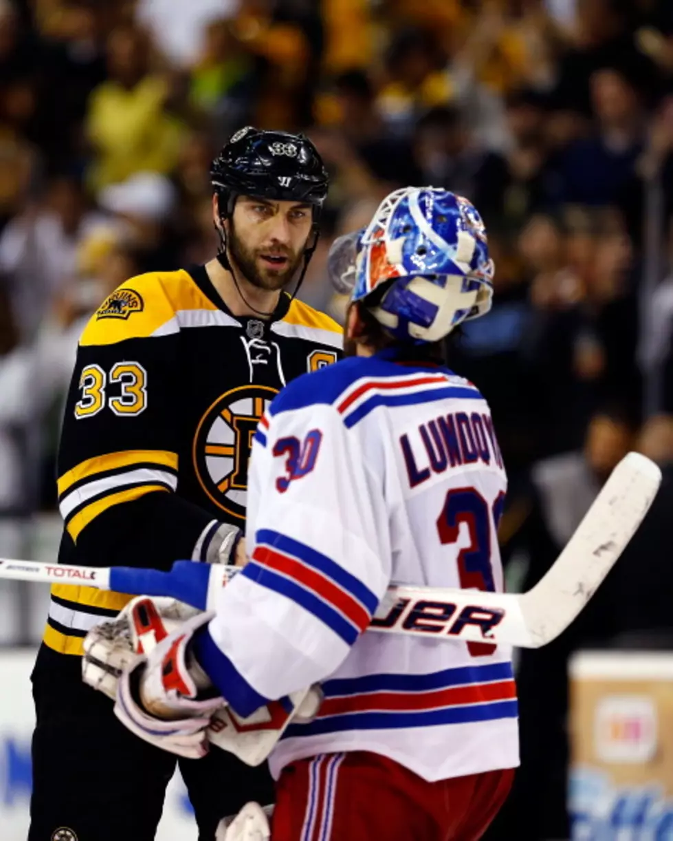 The Season Ends For The Rangers In Boston