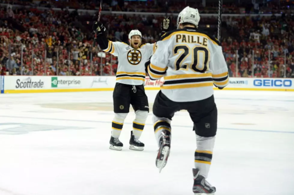 This Time The Bruins Win In OT. Tie The Stanley Cup Finals At A Game Apiece