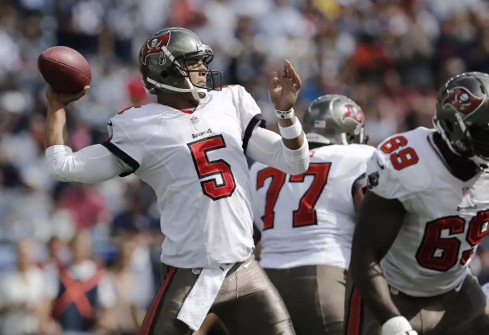 Tampa Bay Buccaneers Bench Josh Freeman