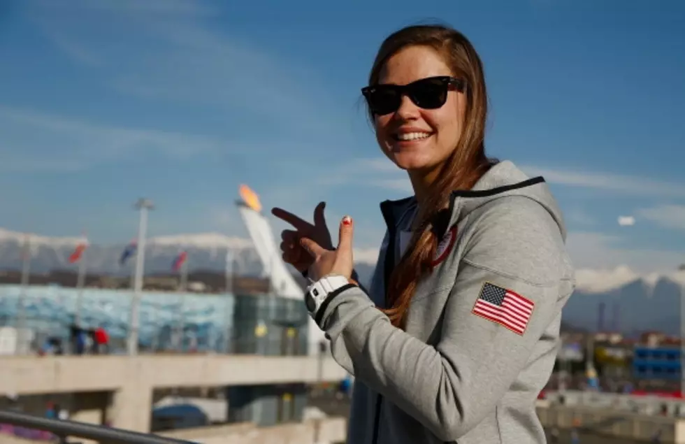 Olympian Kate Hansen Finds A Wolf In The Hall [VIDEO]
