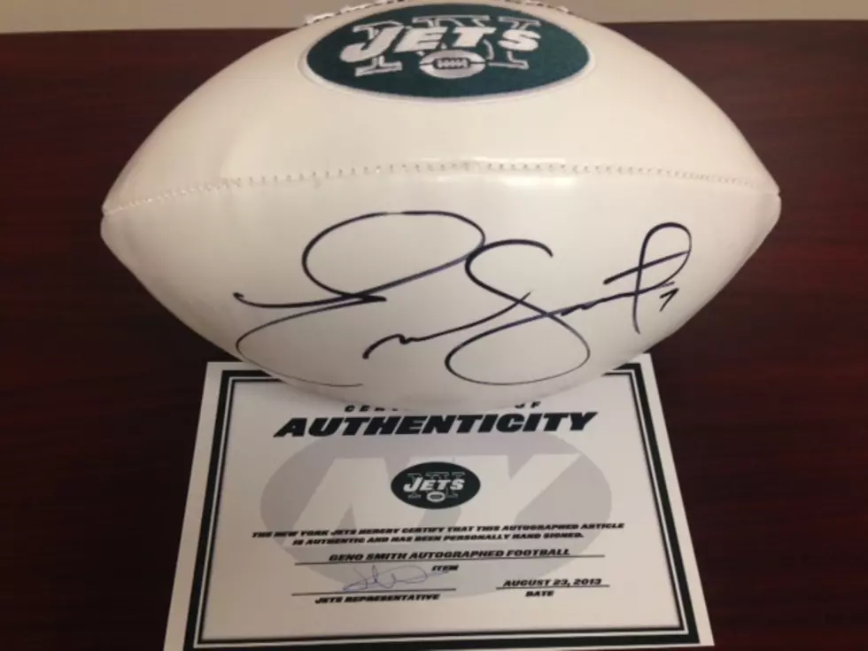 Who Selected The Jets Pick Correctly? No One. [Geno Autographed Football Winner]