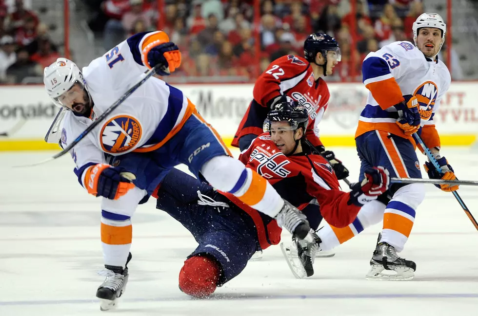 Islanders Fall to Capitals, 4-3, Series Even