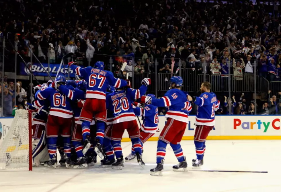 Rangers Top Pens in Game 1