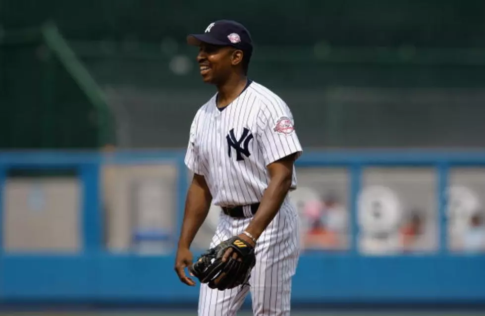 Willie Randolph Honored At Yankees Old Timers Day