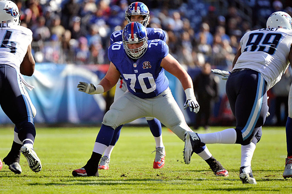 Giants Have An Unlikely O-Line Leader In Year Two of Offense [AUDIO]