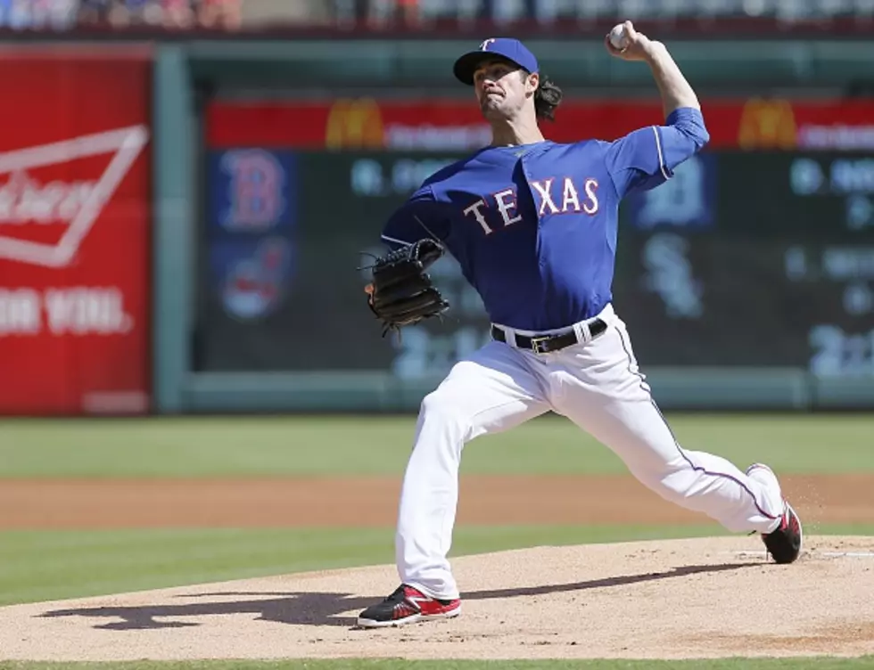 Cole Hamels Takes The Mound For The Rangers [PREVIEW]