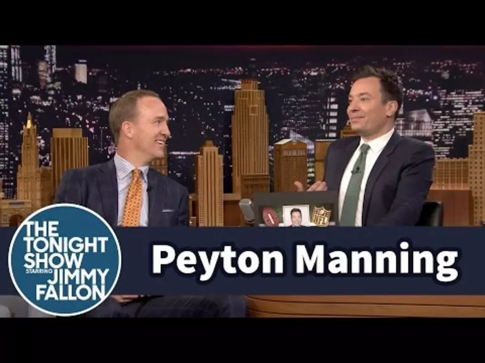 Peyton Manning Turns The Superlative Tables On Jimmy Fallon [VIDEO]