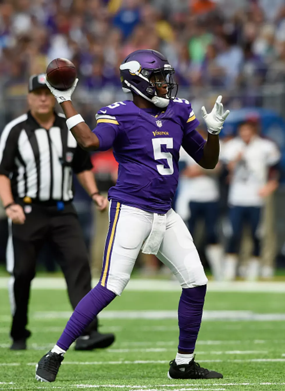 Teddy Bridgewater Goes Down