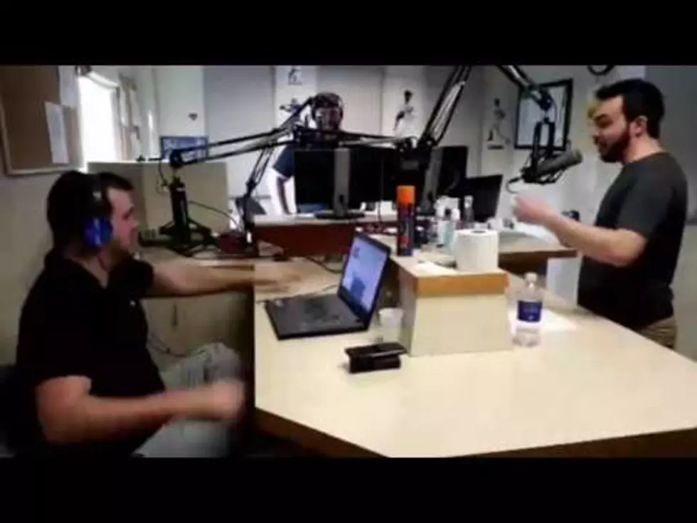 Woods Drinks A Three Year Old Beer On Air [VIDEO]