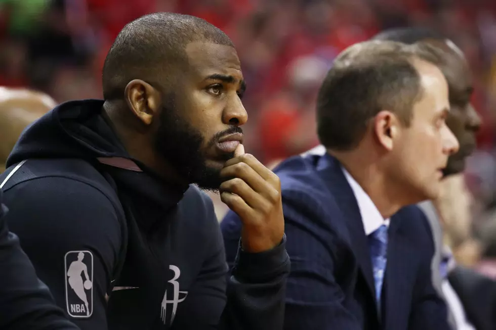 Chris Paul Missed Game 6 an 7 But Not What The Fit [VIDEO]