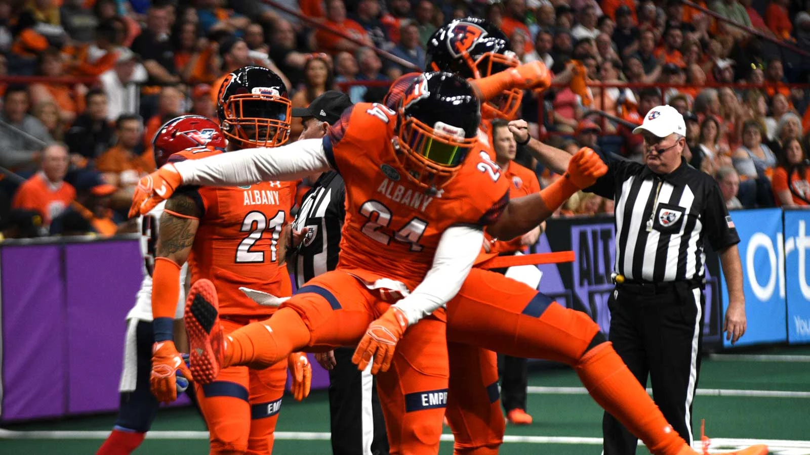 The Albany Empire Have Clinched The Top Seed In The AFL Playoffs