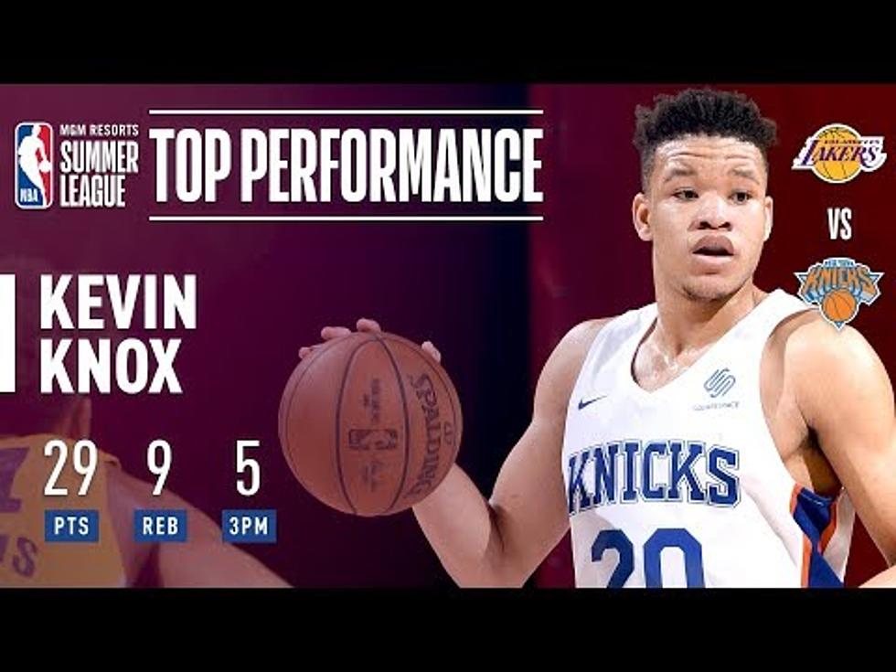 Kevin Knox Is The Best Thing In The NBA Summer League Right Now [VIDEO]