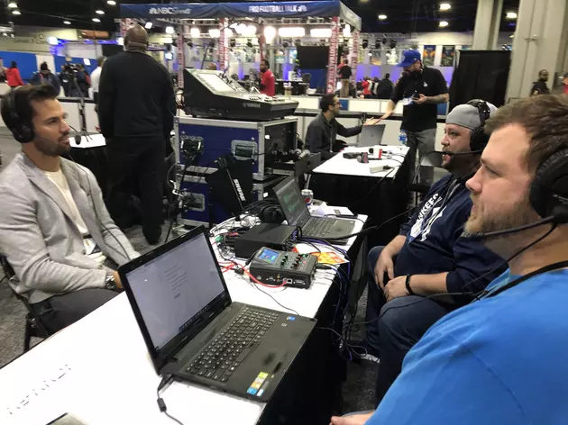 Former NFL WR Eric Decker Joins Levack and Goz Live On Radio Row