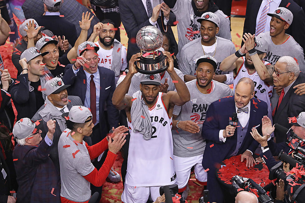 Fans in Toronto gather hours before start of NBA Finals