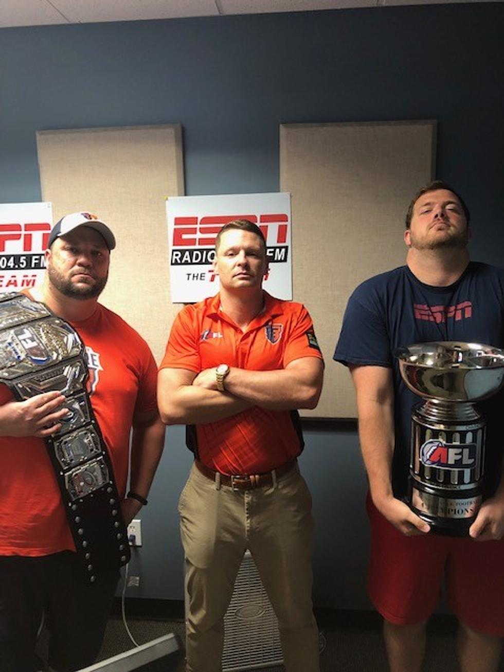 Coach Keefe And The Albany Empire Prepare To Celebrate [AUDIO]