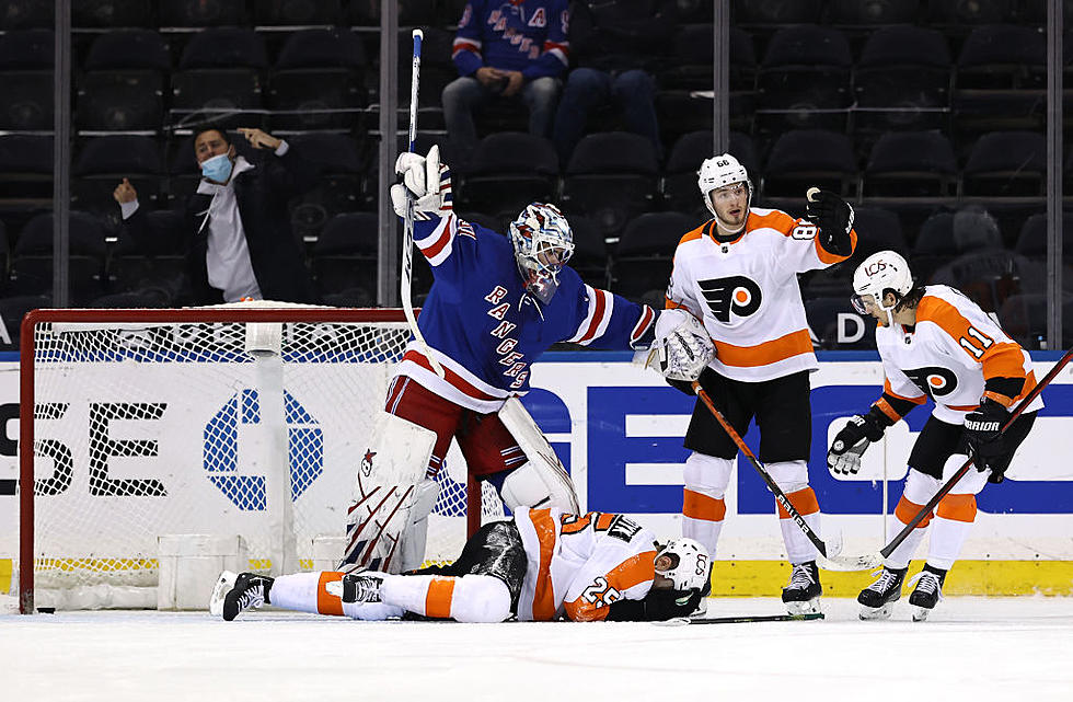 Flyers’ van Riemsdyk Uses His Head Against the Rangers…Literally
