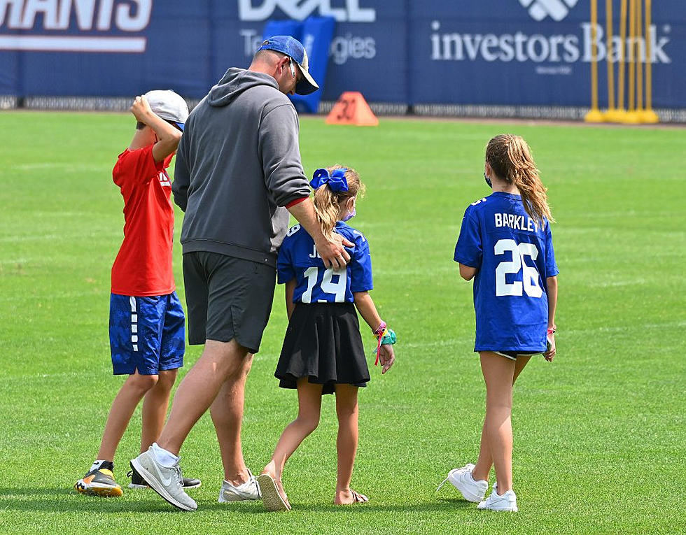 Judge Brings Family to New York Giants Training Camp