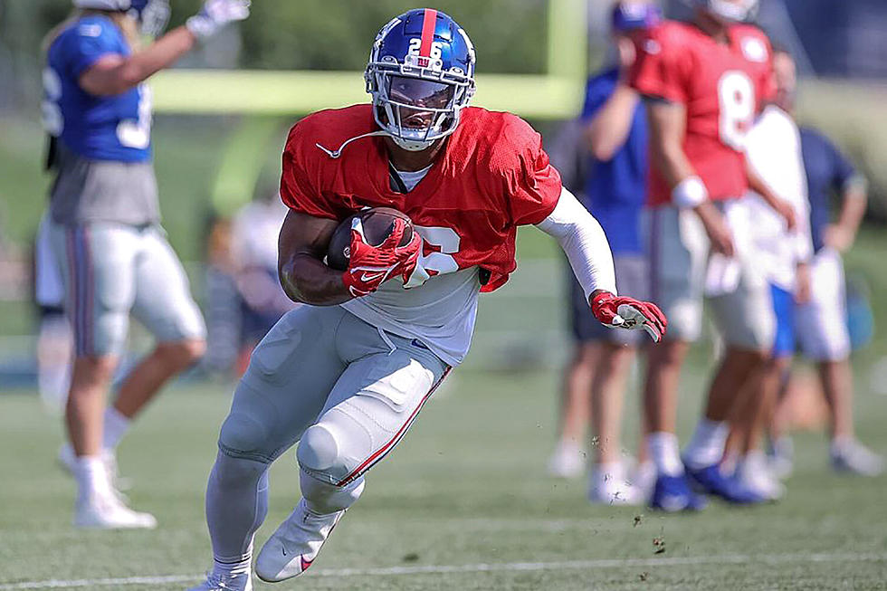 New York Giants Happy to See Saquon in Red...For Now