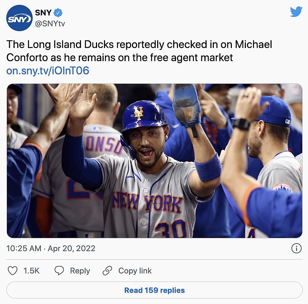 Michael Conforto receives interest from surprising team