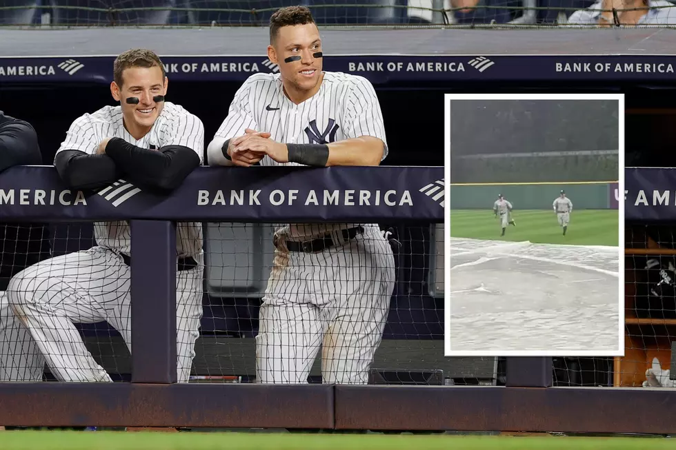 Safe! Watch These &#8216;New York Yankees&#8217; Go Viral During Rain Delay