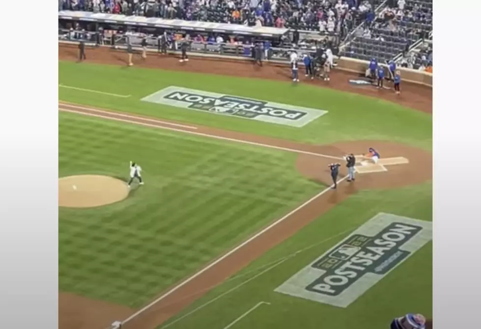 Albany Alum, Awkwafina Throws First Pitch At Mets Playoff Game