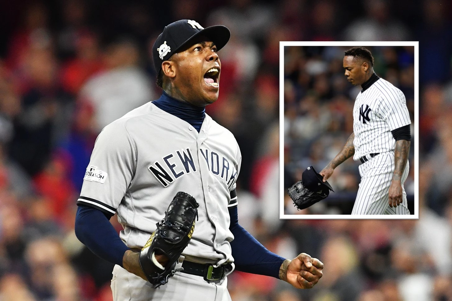 Yankees need to replace Aroldis Chapman as closer, at least for now