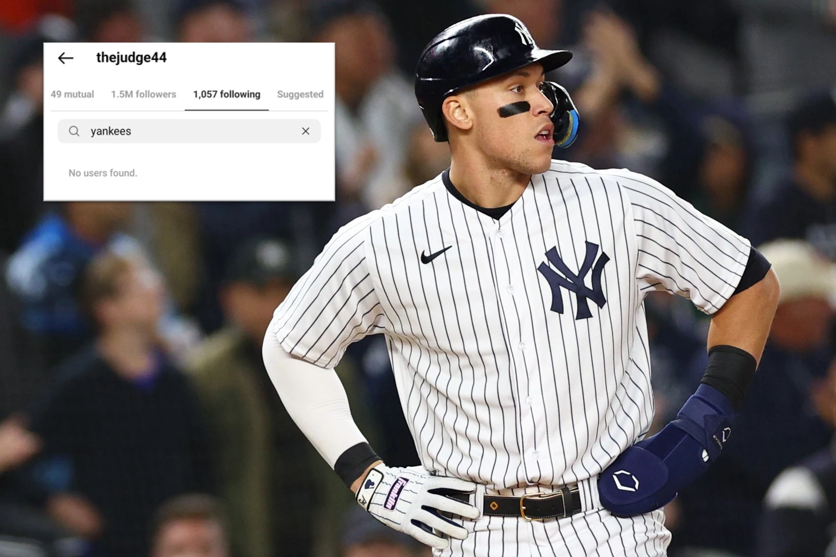 New York Yankees news: Aaron Judge likes tweet calling out Astros