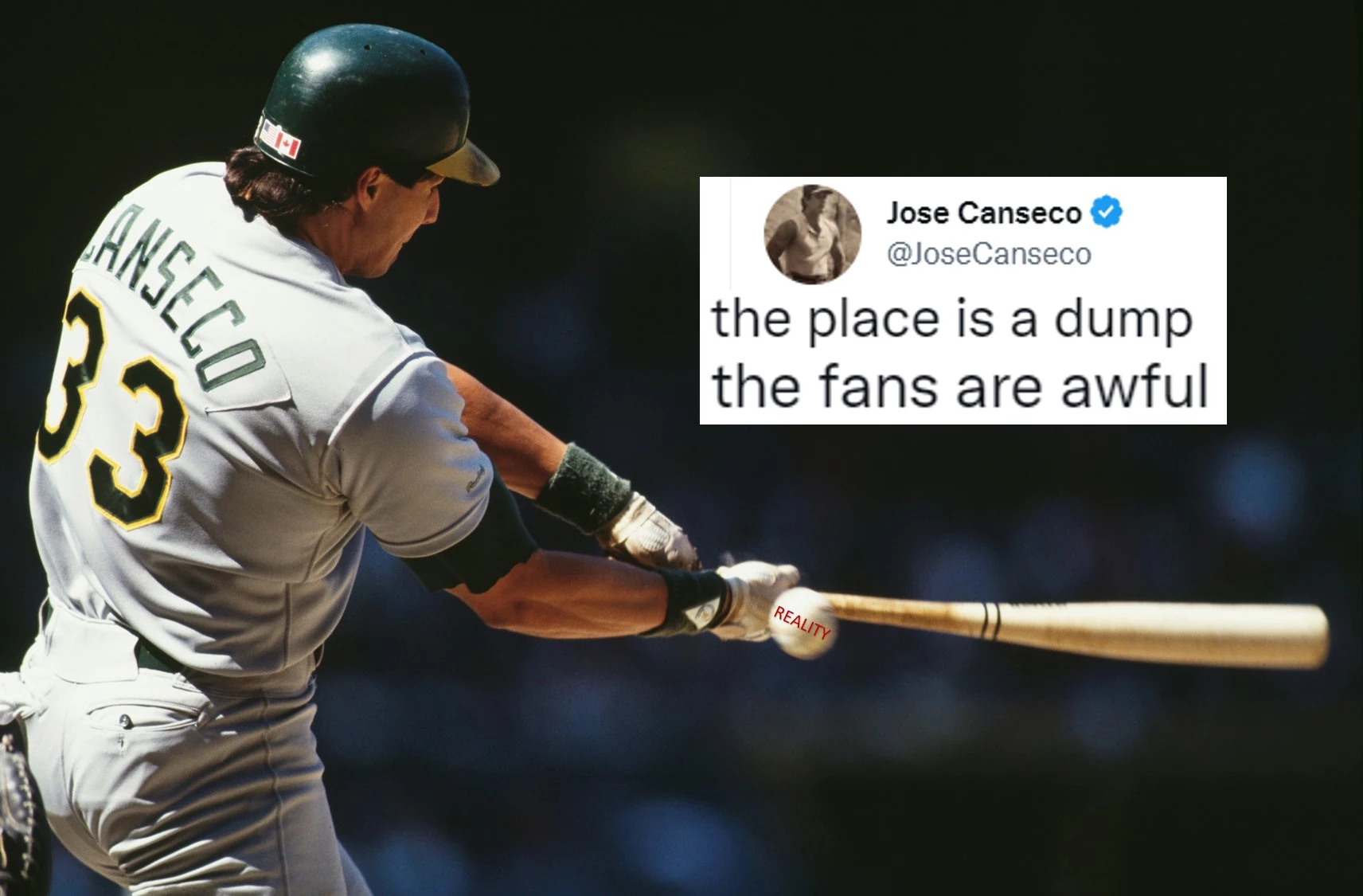Jose Canseco was a Yankee, a breakdown 