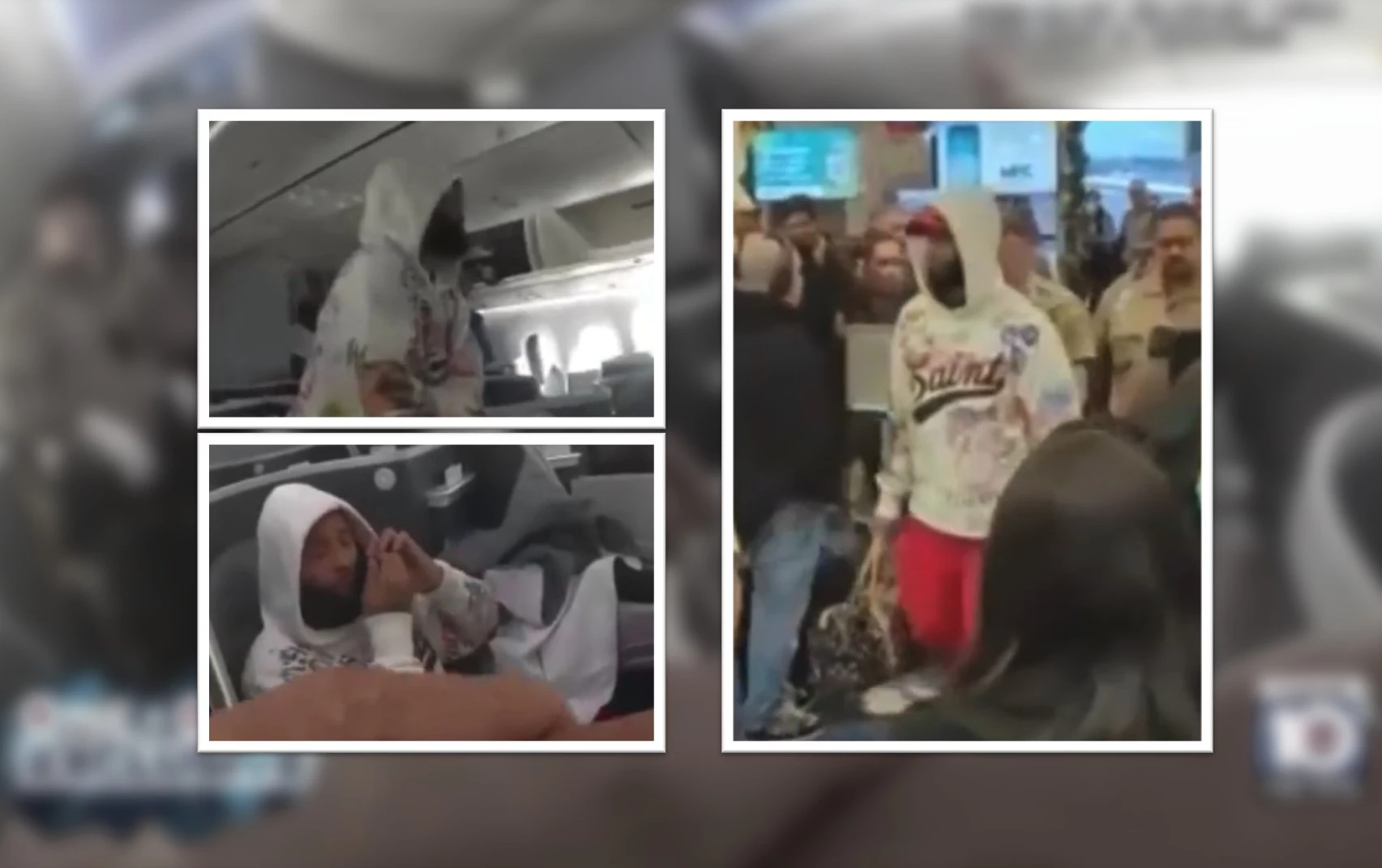 New Footage Shows Moment Odell Beckham Jr. Was Removed from Flight