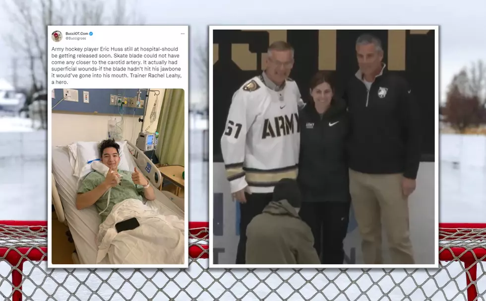College Hockey Team Trainer in New York Honored After Saving Player’s Life