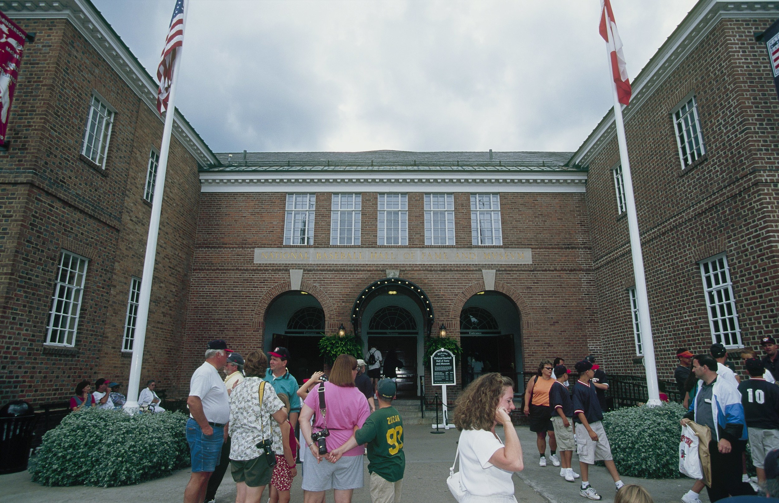 National Baseball Hall of Fame Museum at Cooperstown New York