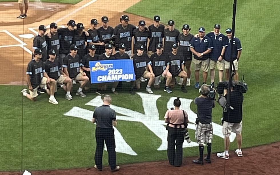New York State Champions, Columbia HS Honored By The Yankees
