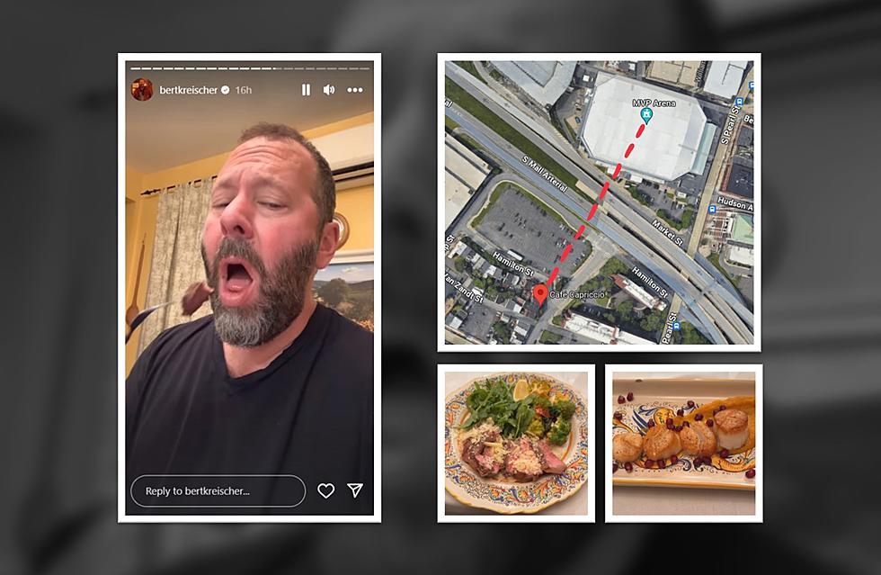Bert Kreischer Dines at Popular Capital Region Eatery, and Here&#8217;s What He Ate