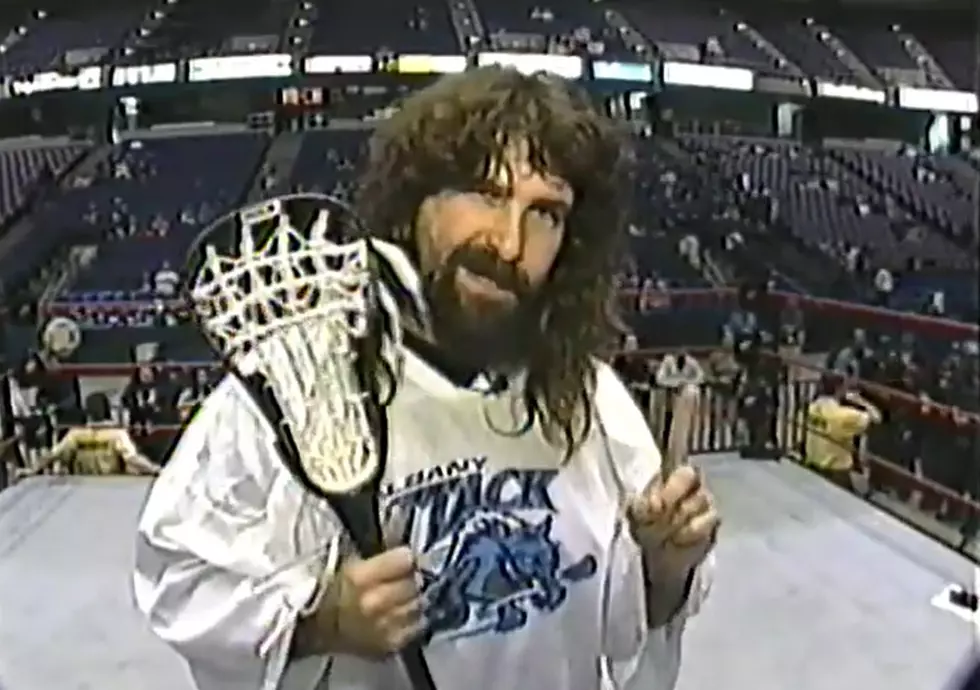 WWF's Mick Foley Once Cut a Promo for an Albany Attack Game