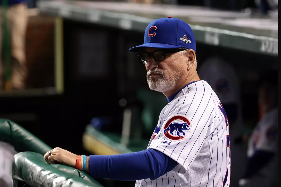 Cubs Skipper Joe Madden Named NL Manager of the Year