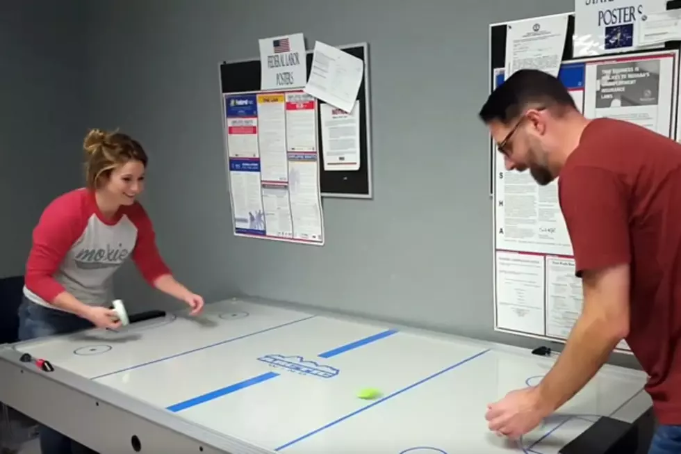 My Morning Show Competition &#8211; Air Hockey Edition [Video]