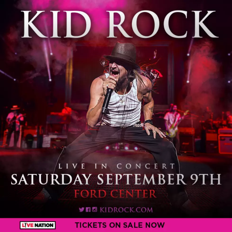 Listen to Win Kid Rock Concert Tickets Starting Monday, Aug. 28th!