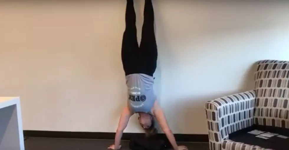 Hand-Stand Push-ups Saves Lives [VIDEO]