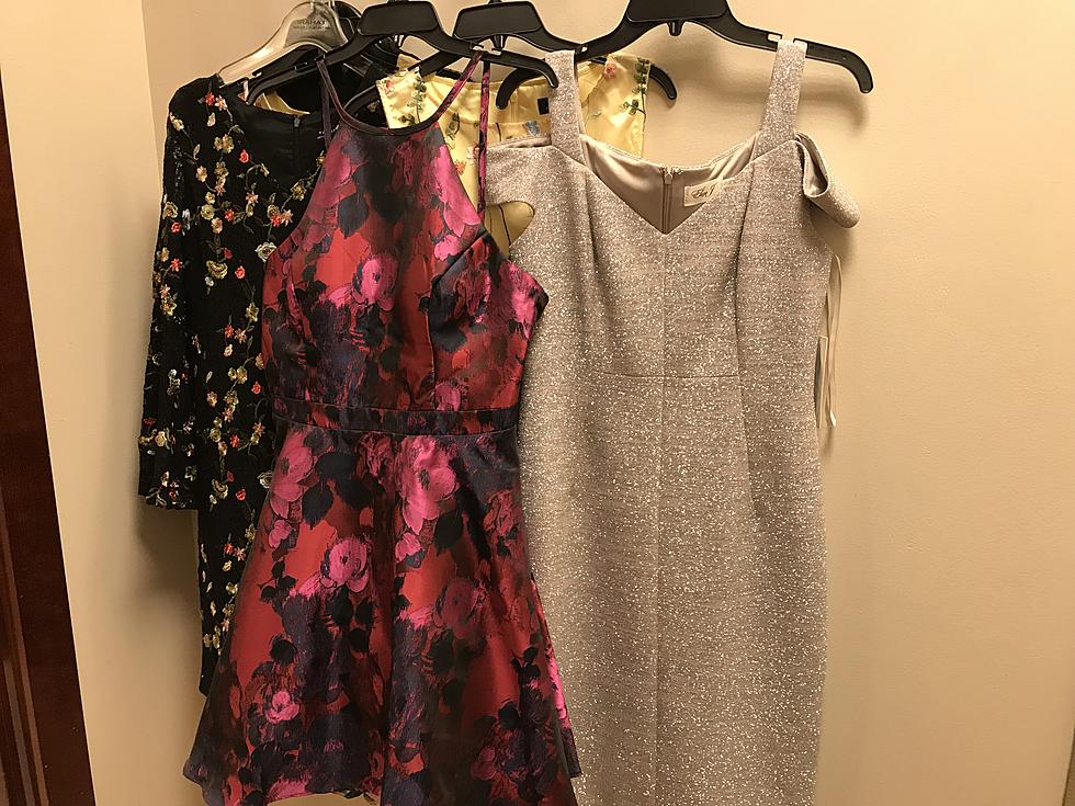  Liberty Tries On Dresses for Sunday's Stars & Styles Event