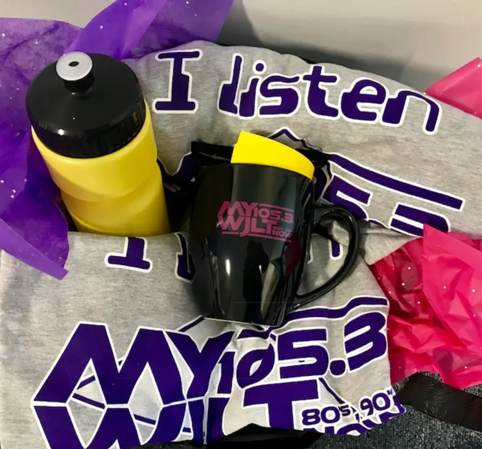My 105.3 Surprises Local Business with Gift Bag of Goodies! [Video]