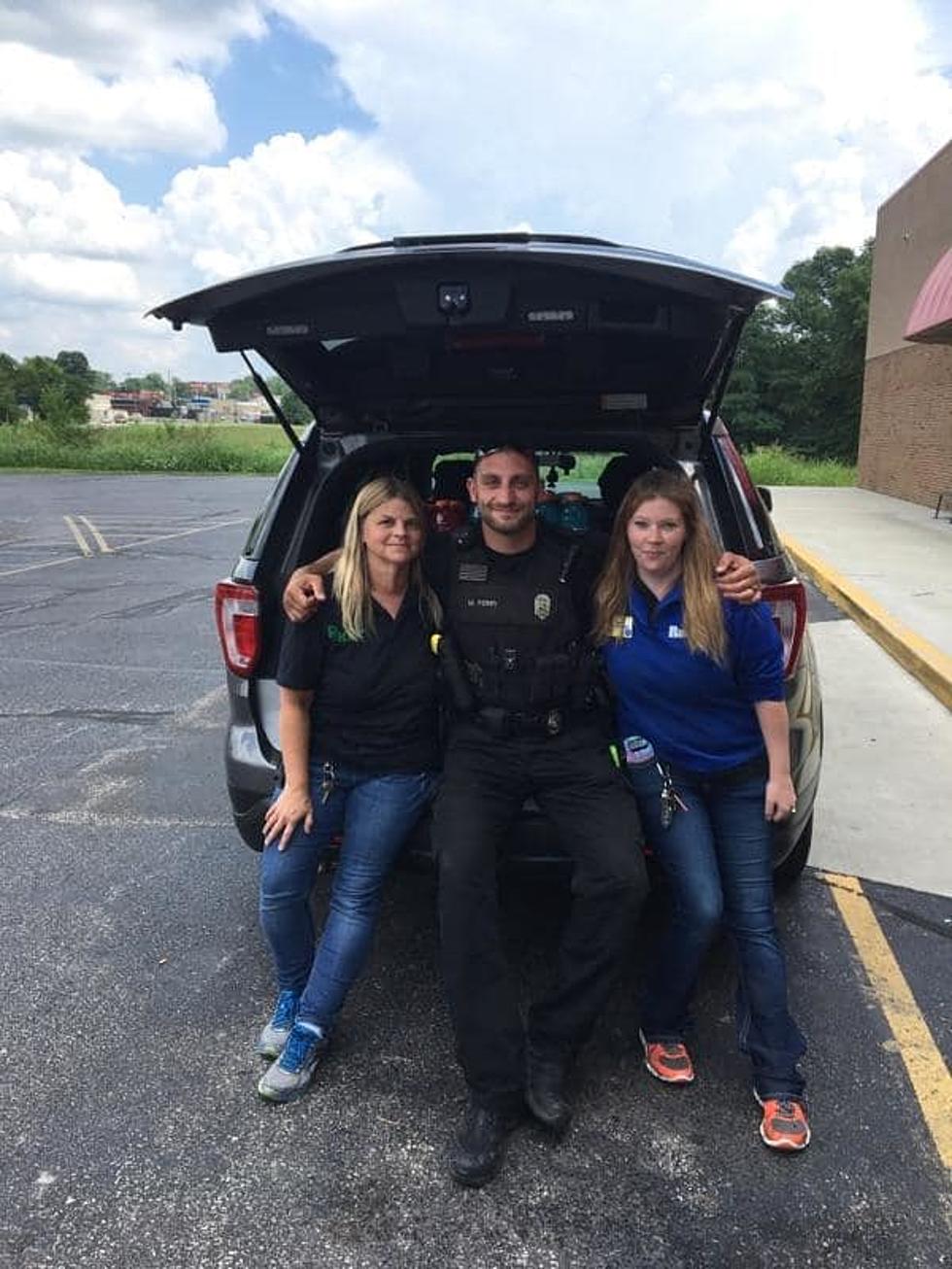 Princeton Store Makes A Refreshing Donation to Police Department