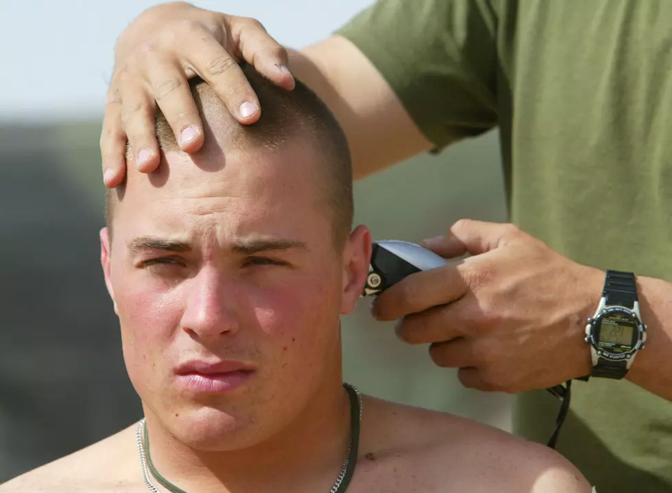 North High School Football Team Shave Heads to Support Teammate Battling Cancer