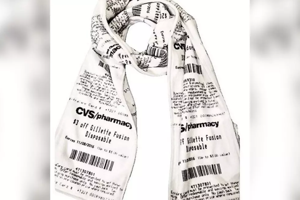 You Can Buy a Scarf Designed to Look Just Like a CVS Receipt!