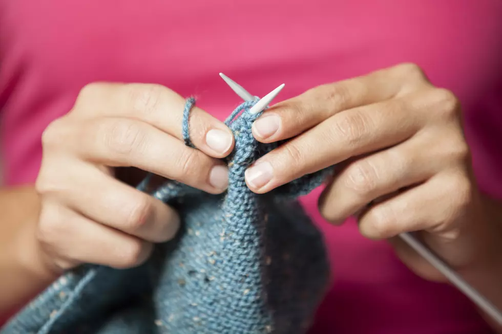 To Cope with Her Son Growing-Up Mom Makes a Knitted Doll of Him