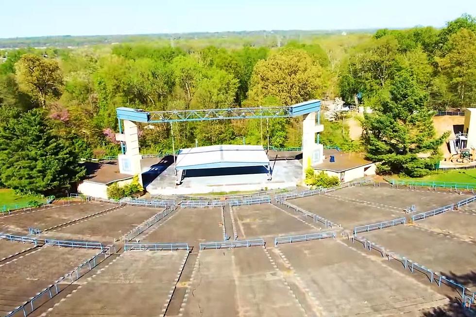 Drone Reveals the Fate of Abandoned Mesker Amphitheater in Evansville, Indiana