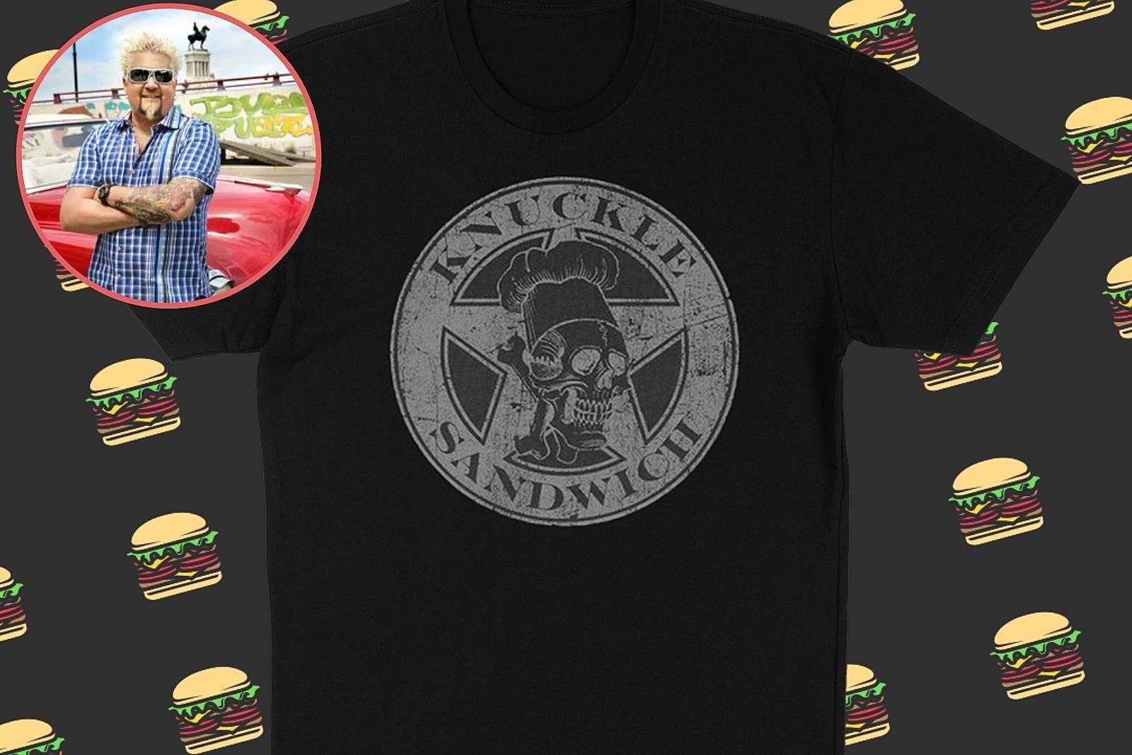 Guy Fieri Just Lauched An Official Flavortown NFL T-Shirt