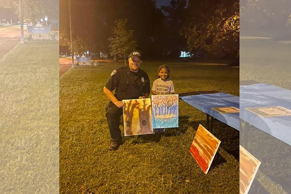 Six-Year-Old Evansville Boy Inspires Police Officer with Art and Love for the Community