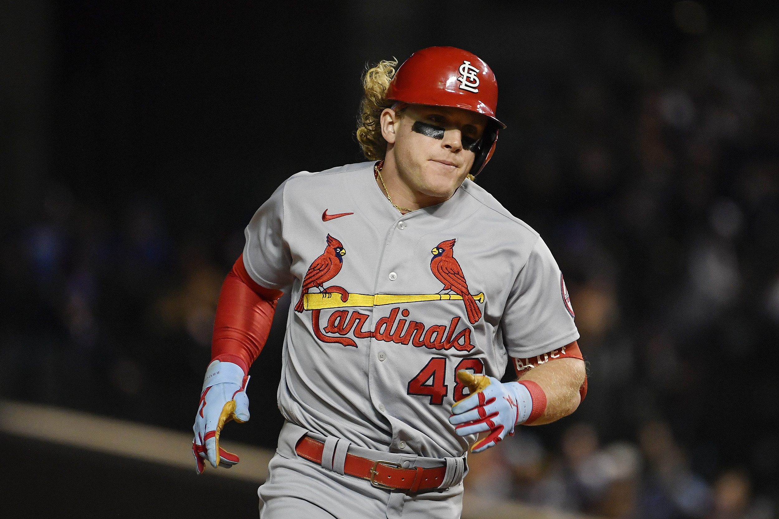 Cardinals' Harrison Bader substitute teaches during MLB lockout