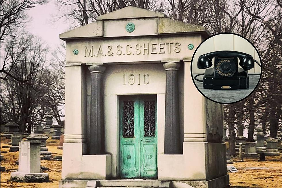 Why Does This Indiana Tomb Have a Phone? Learn the Spooky Story